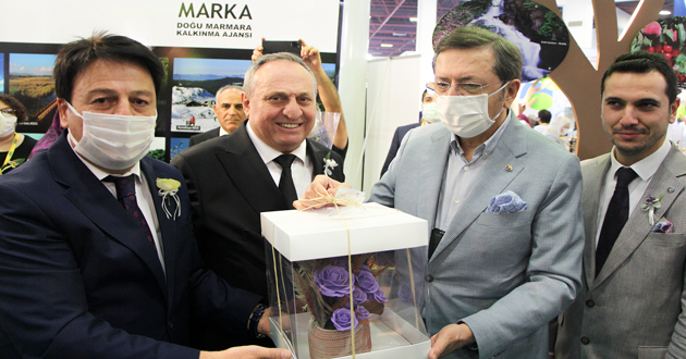 ​Yalova’nın markaları Yörex’te tanıtıldı