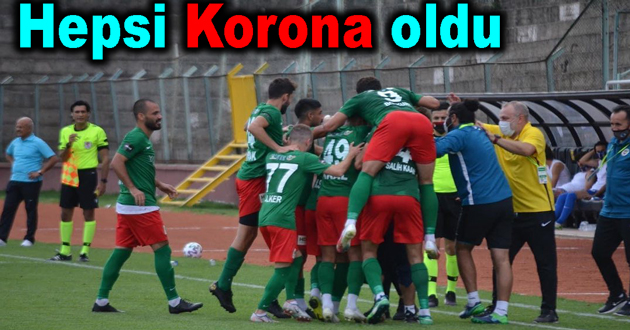 Yalovaspor takımı Covid19 oldu