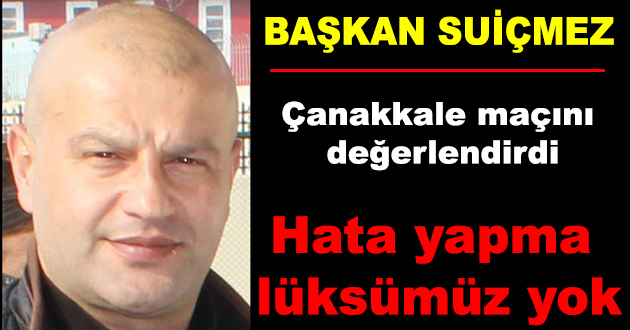 Yalovaspor'u profesyonel yapacağız hata lüksümüz yok