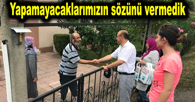 Yapamayacaklarımızın sözünü vermedik