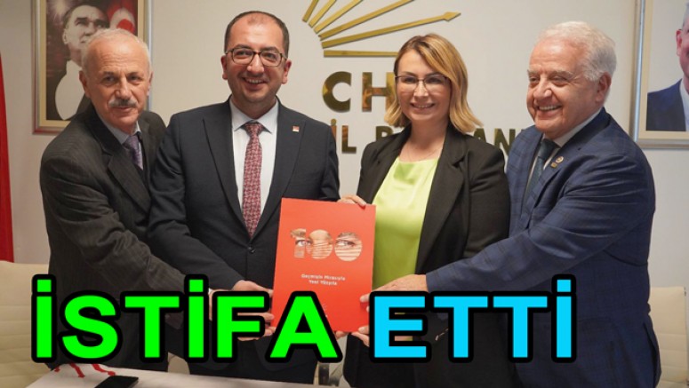 YASEMİN FAZLACA CHP'DEN İSTİFA ETTİ