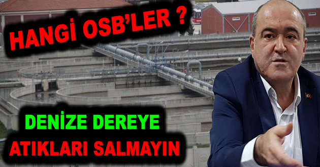 YASKİ BAŞKANI OSB'LERİ UYARDI