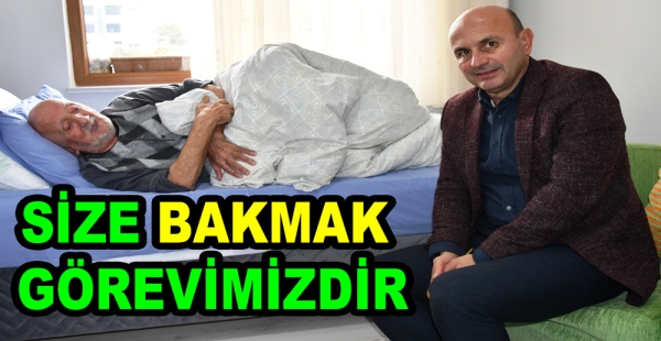YAŞLILARA BAKMAK TOPLUM GÖREVİDİR