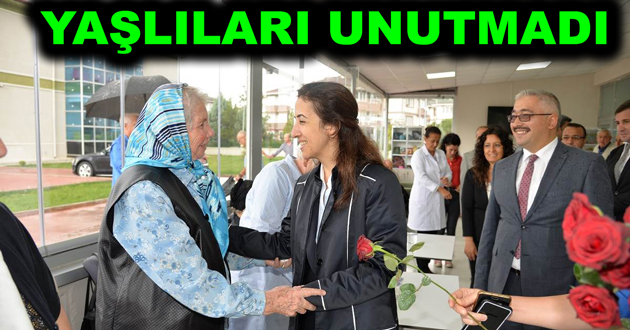 YAŞLILARI UNUTMADI