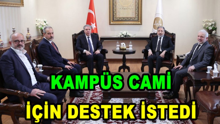 YAÜ REKTÖRÜNDEN BAŞKAN ARPAGUŞ’A ZİYARET
