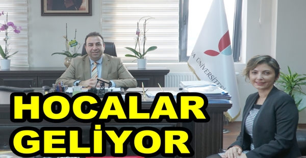 YAÜ TIP FAKÜLTESİNE HOCALAR GELYOR
