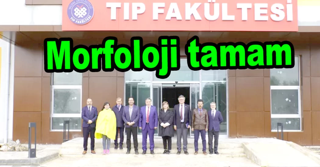 YAÜ TIP MORFOLOJİ BİNASI BİTİYOR