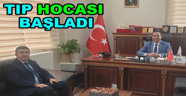 YAÜ’DE ÇOCUK HASTALIKLARI PROFESÖRÜ BAŞLADI