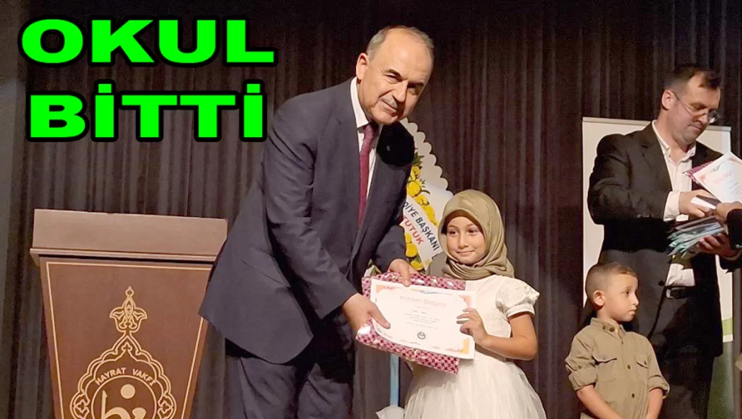 YAZ OKULU COŞKUYLA SONA ERDİ