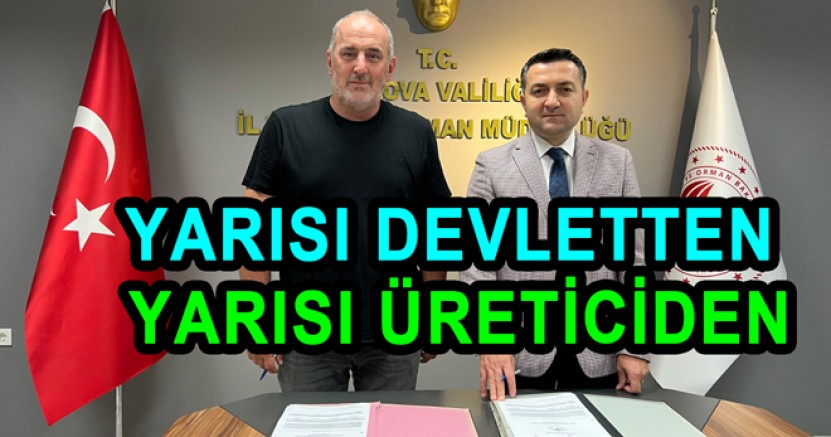 YEM MAKİNASININ YARISINI DEVLET VERDİ