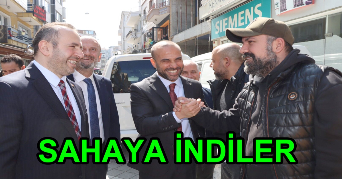 YENİ BAŞKANLAR SAHAYA İNDİ