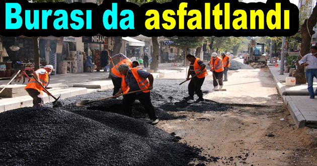 ​YENİ CAMİ SOKAK ASFALTLANIYOR