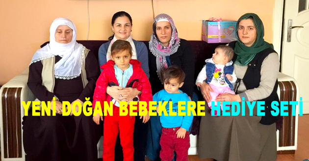 YENİ DOĞAN BEBEKLERE HEDİYE SETİ