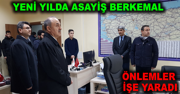 YENİ YILDA ASAYİŞ BERKEMAL