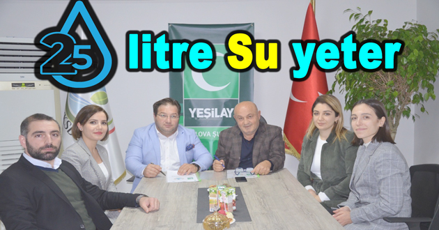 Yeşilay Yalova 25 Litre Projesi ile Geliyor