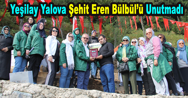 Yeşilay Yalova, Şehit Eren Bülbül'ü Unutmadı