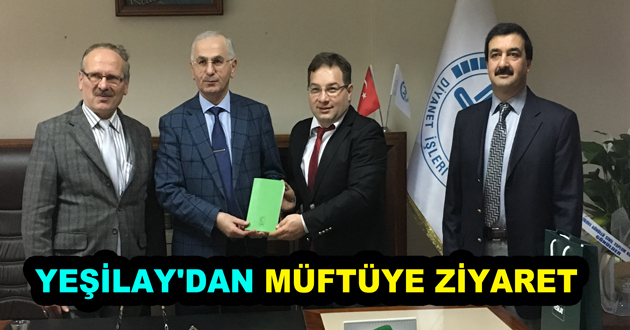 YEŞİLAY'DAN MÜFTÜYE ZİYARET