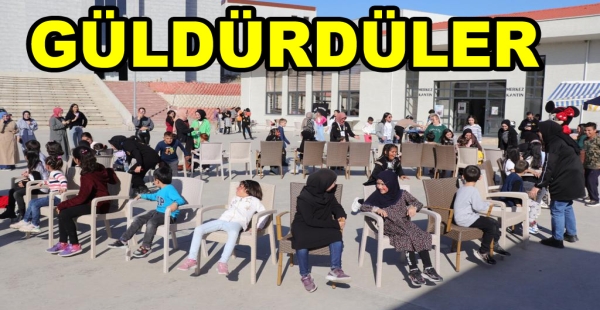 YETİM ÇOCUKLARI GÜLDÜRDÜLER
