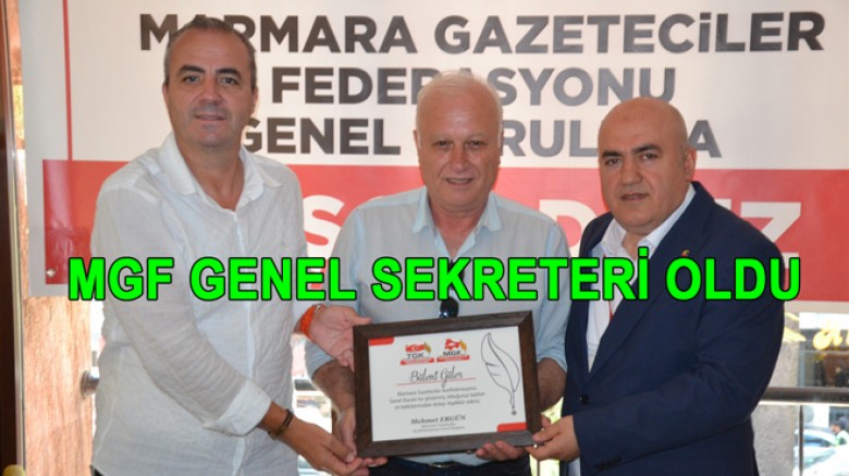 YGC BAŞKANI BÜLENT GÜLER MGF GENEL SEKRETERİ OLDU