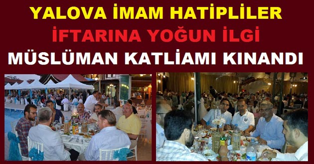 YİHDER İFTARINA YOĞUN İLGİ