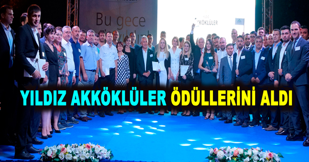 YILDIZ AKKÖKLÜLER ÖDÜLLERİNİ ALDI
