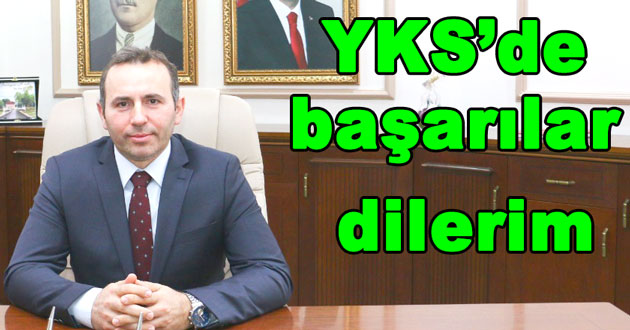YKS de başarılar dilerim