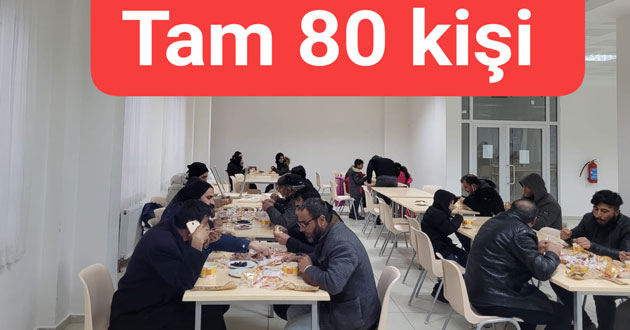 Yolda kalan 80 kişi Yalova da kurtarıldı