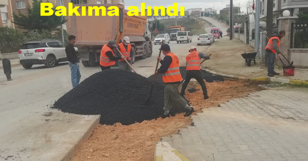 Yollar bakıma alındı