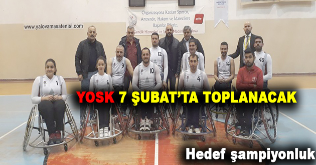 YOSK 7 ŞUBAT’TA TOPLANACAK