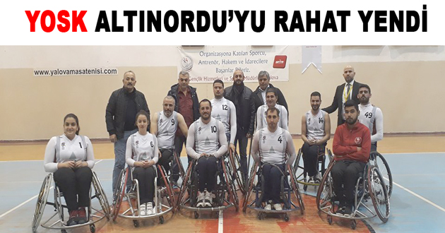 ​YOSK ALTINORDU’YU RAHAT YENDİ (78-54)