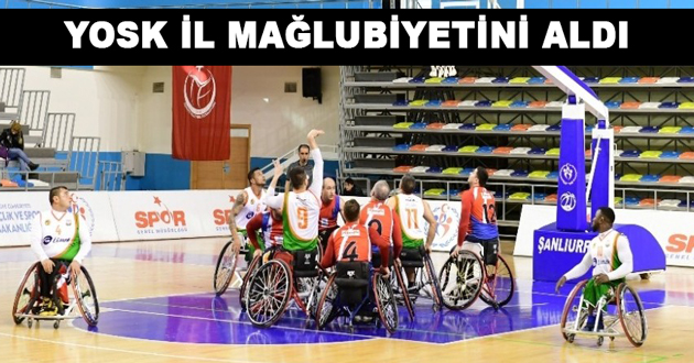 YOSK İL MAĞLUBİYETİNİ ALDI