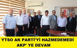 YTSO AK PARTİ'Yİ HAZMEDEMEDİ
