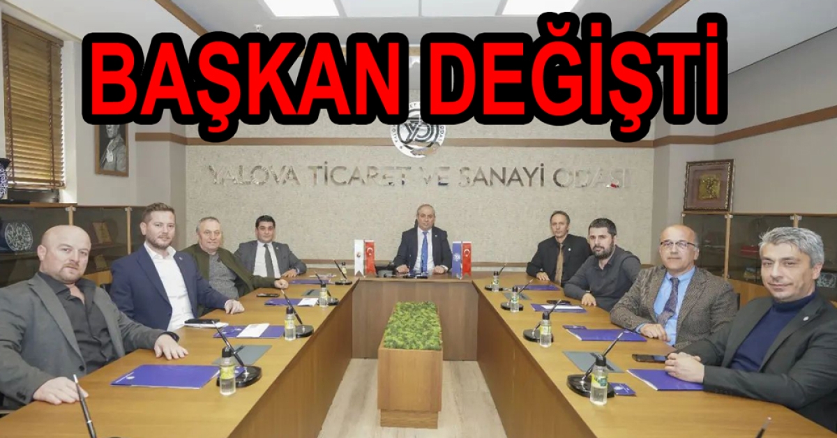 YTSO BAŞKANI DEĞİŞTİ