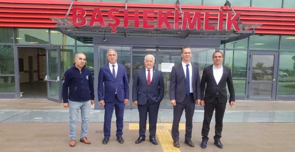 YTSO BAŞKANINDAN HASTANEYE TAM NOT