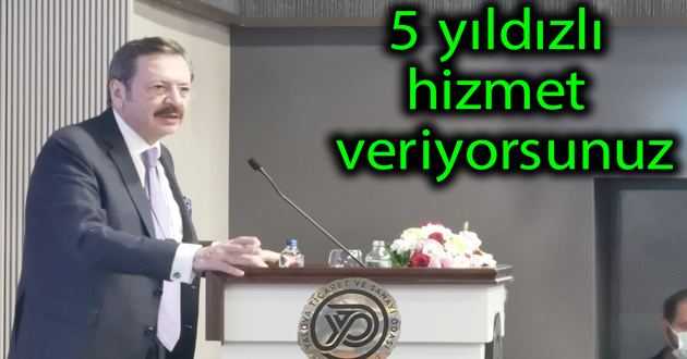 YTSO binasını Hisarcıklıoğlu açtı