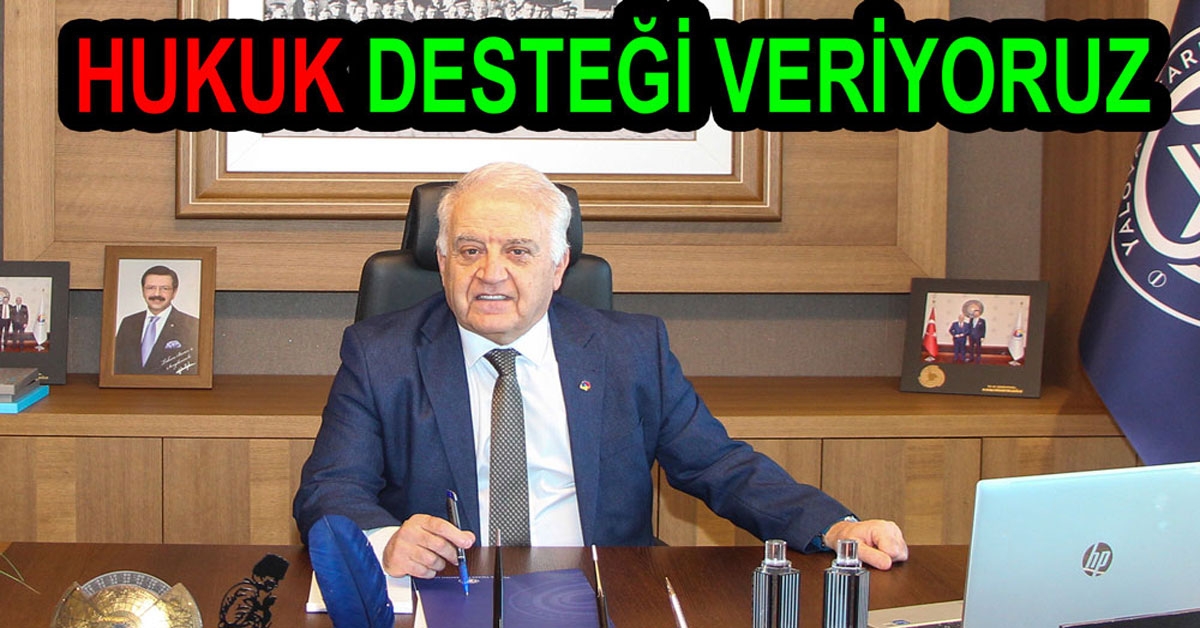 YTSO HUKUK YARDIMI VERİYOR