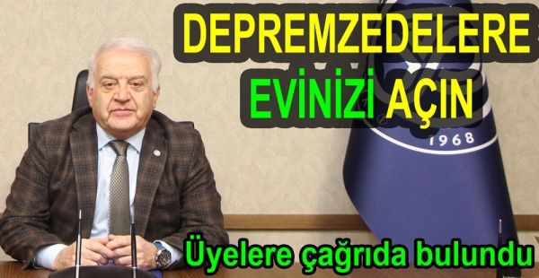 YTSO ÜYELERİ EVLERİNİZİ AÇIN
