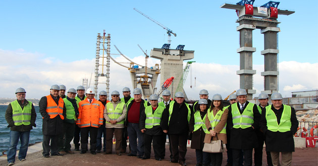 YTSO Üyeleri Körfez Köprüsünü İnceledi