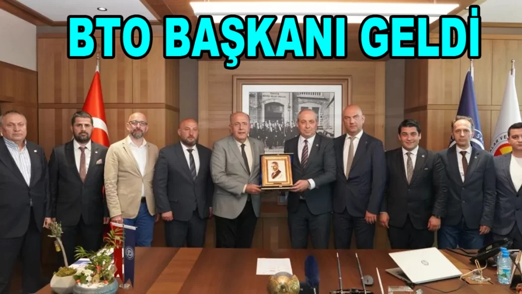 YTSO'NUN MİSAFİRİ BTO HEYETİ OLDU
