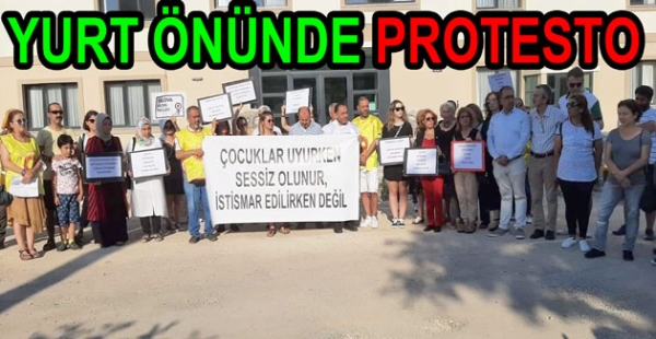 YURT ÖNÜDE PROTESTO