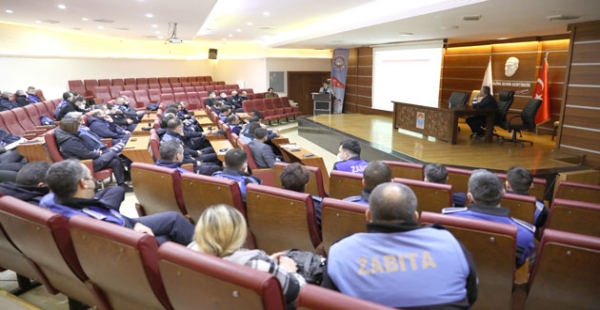​ZABITA EĞİTİMDEN GEÇTİ