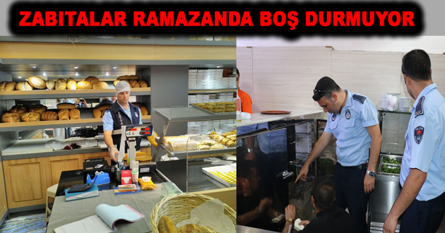 ZABITALAR RAMAZANDA BOŞ DURMUYOR