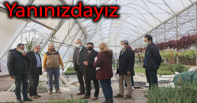 Zarar gören çiftçi ve balıkçılara destek olacağız