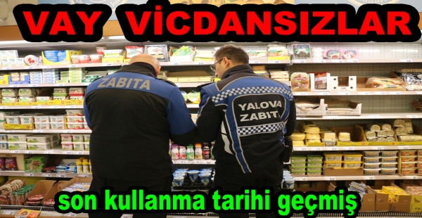 ZİNCİR MARKETLER DENETLENDİ