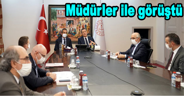 Ziya Selçuk LGS talimatları verdi