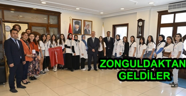 ZONGULDAKTAN YALOVAYA ÖĞRENCİLER GELDİ